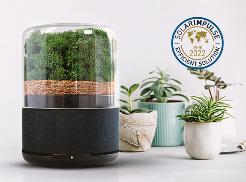 Briiv with Solar impulse accreditation logo