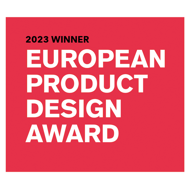 European Product Design Award logo - Briiv was 2023 winner.