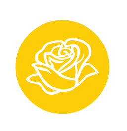 Rose icon.